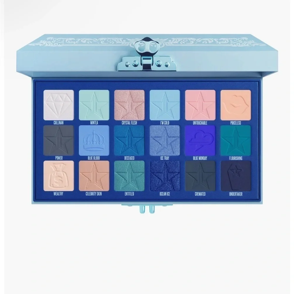 Brand New Blue Blood Palette JEFFREE STAR COSMETICS Eye Shadow​​​​​​​